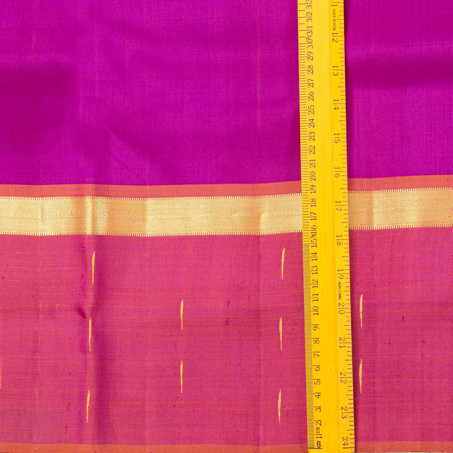 Purple And Pink Kanchipuram Silk Saree For Festive Wear PV ABI 442