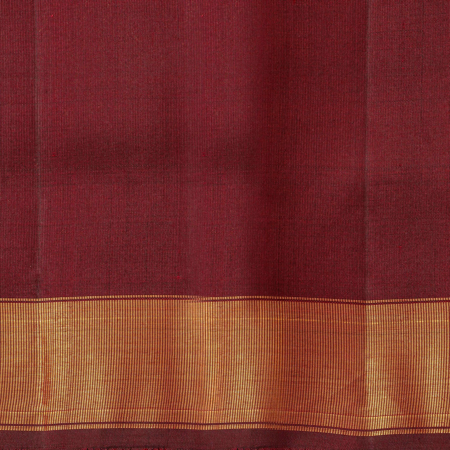 Maroon Kanchipuram Silk Saree WIth Silver And Gold Zari For Festive Wear PV ABI 458