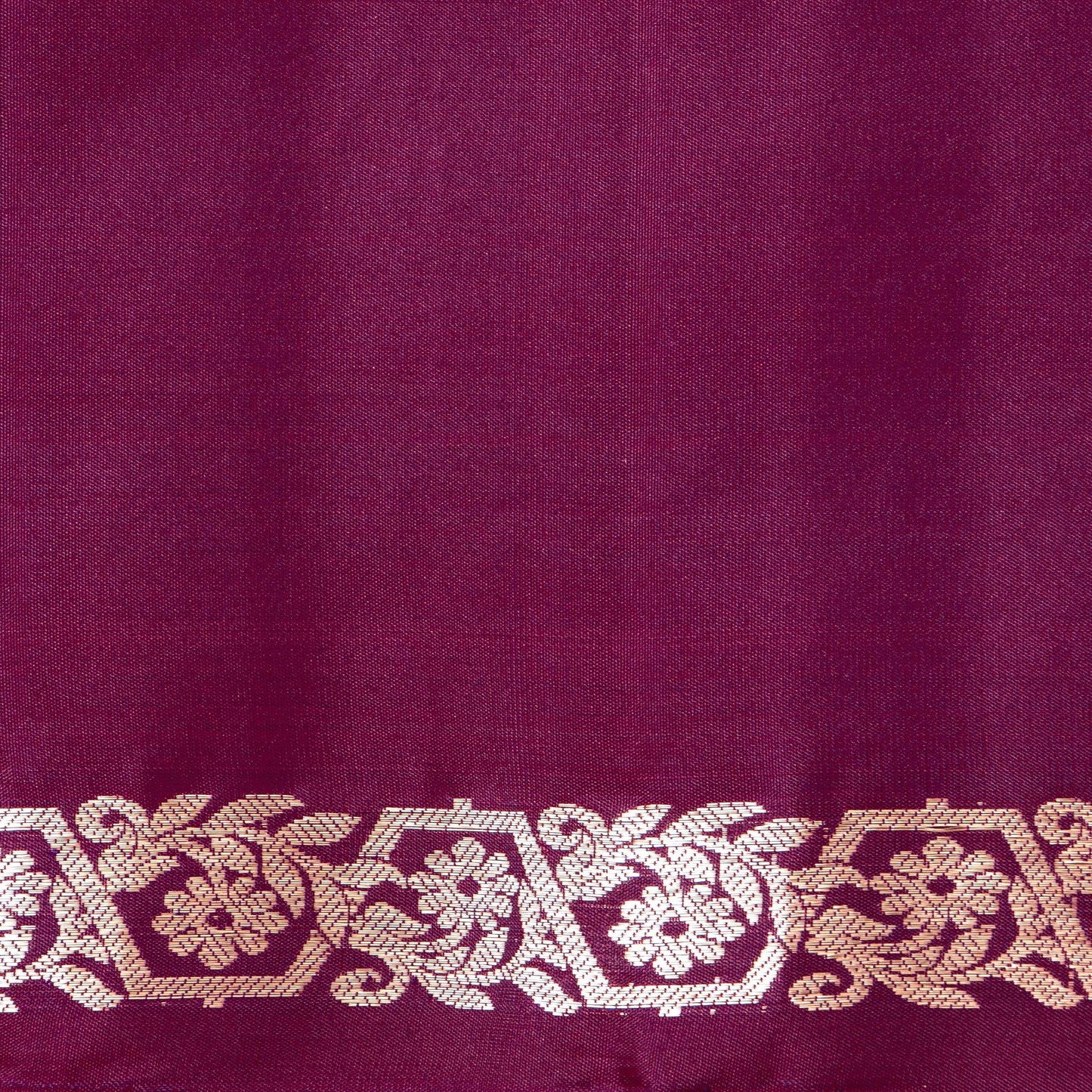 Magenta And Mehandi Green Handwoven Soft Silk Saree With Rose Gold Zari For Festive Wear PV RSP 206
