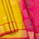 Yellow And Pink Kanchi Silk Cotton Saree For Festive Wear VP SC 261