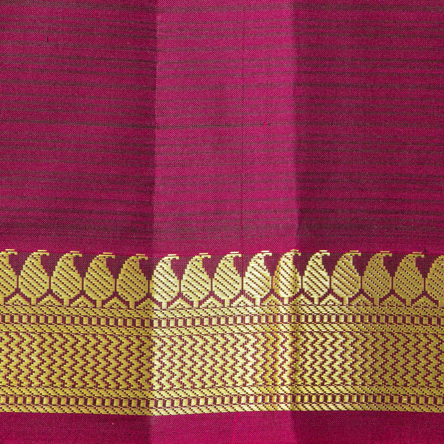 Grey And Magenta Kanchipuram Soft Silk Saree For Festive Wear PV RSP 212