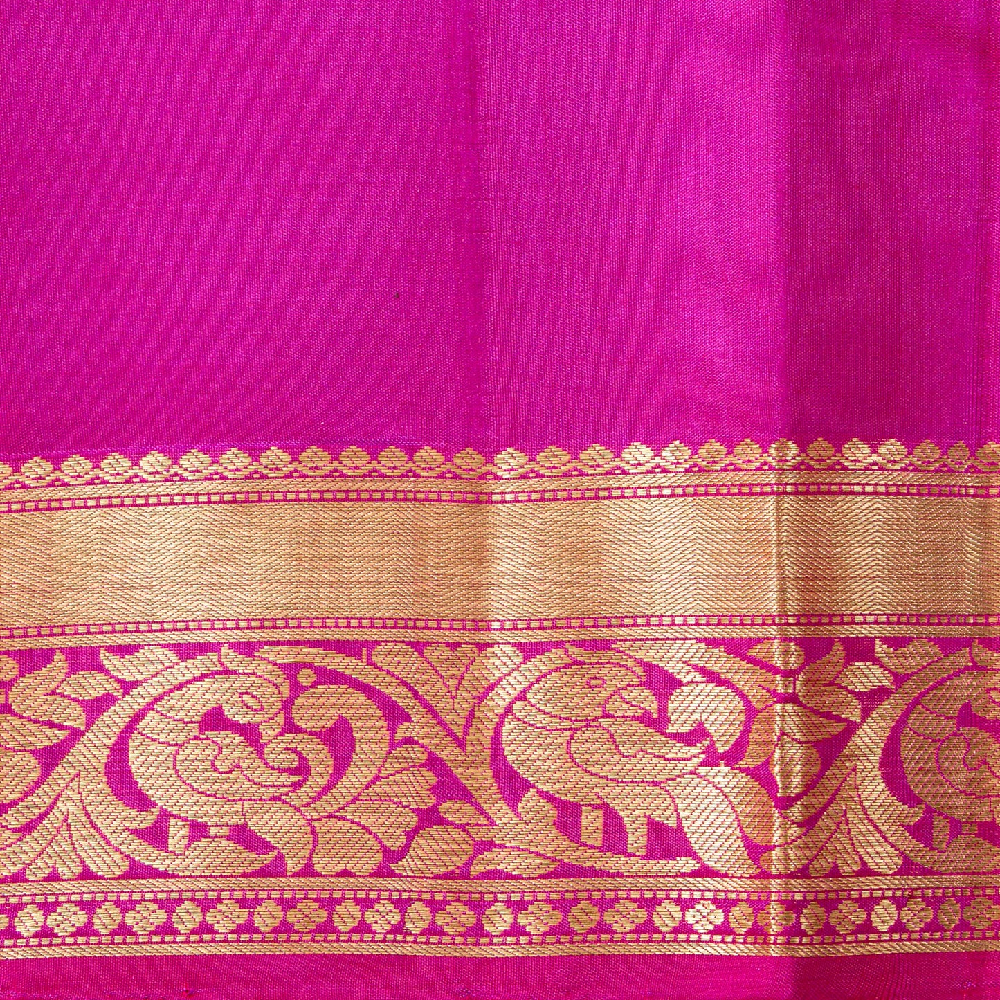 Green And Pink Kanchipuram Soft Silk Saree For Festive Wear PV RSP 220