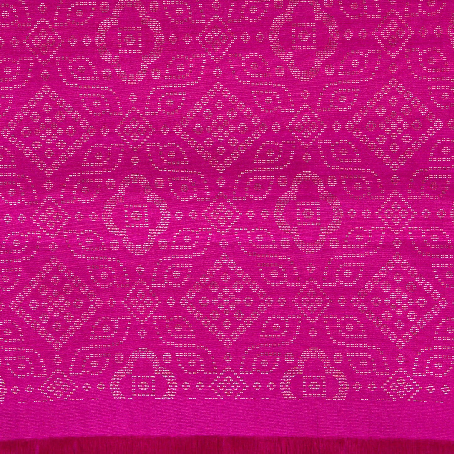 Green And Pink Borderless Kanchipuram Soft Silk Saree For Festive Wear PV RSP 168