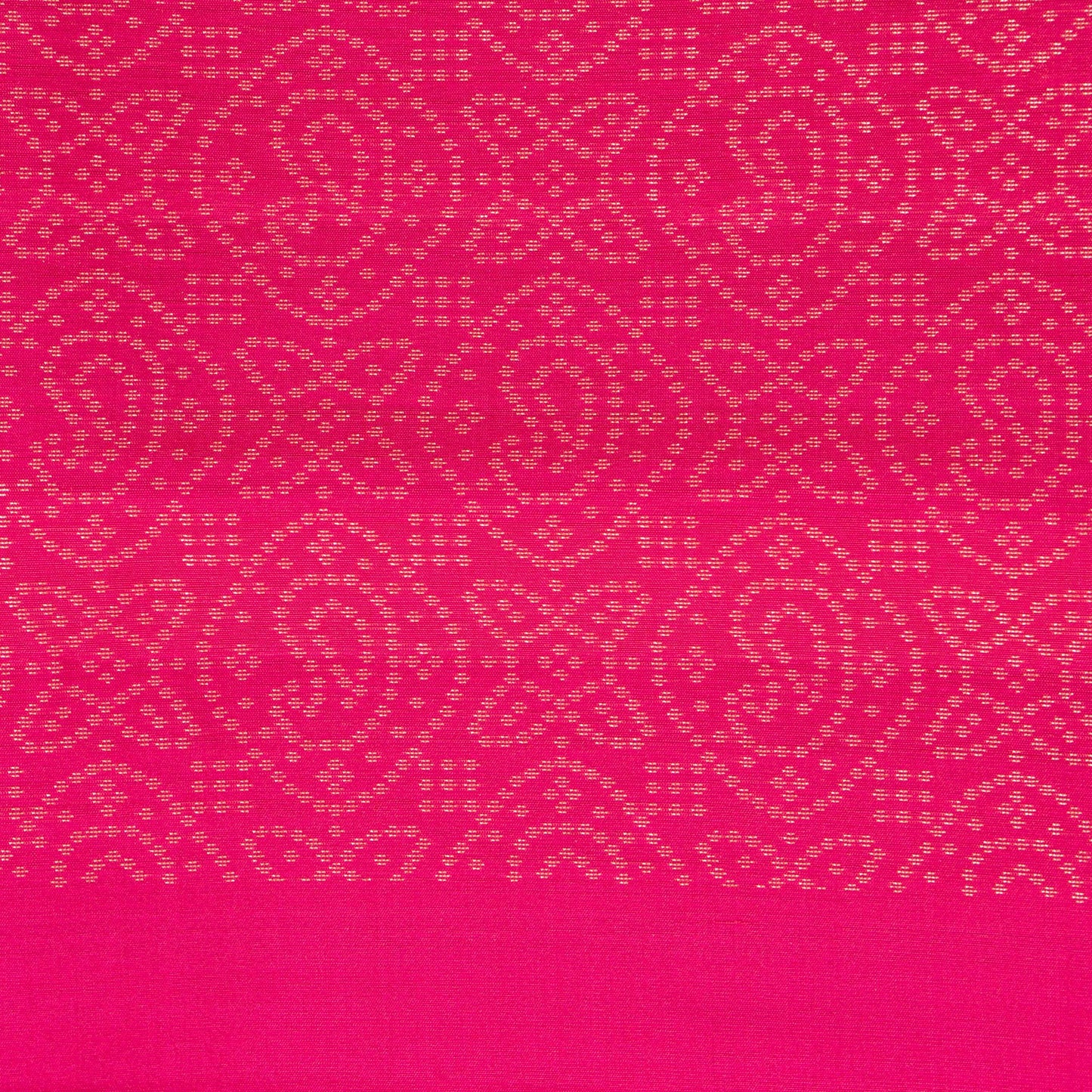 Green And Pink Borderless Kanchipuram Soft Silk Saree For Festive Wear PV RSP 169