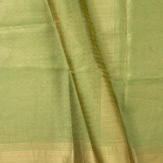 Green Banarasi Tissue Silk Saree PBT 311