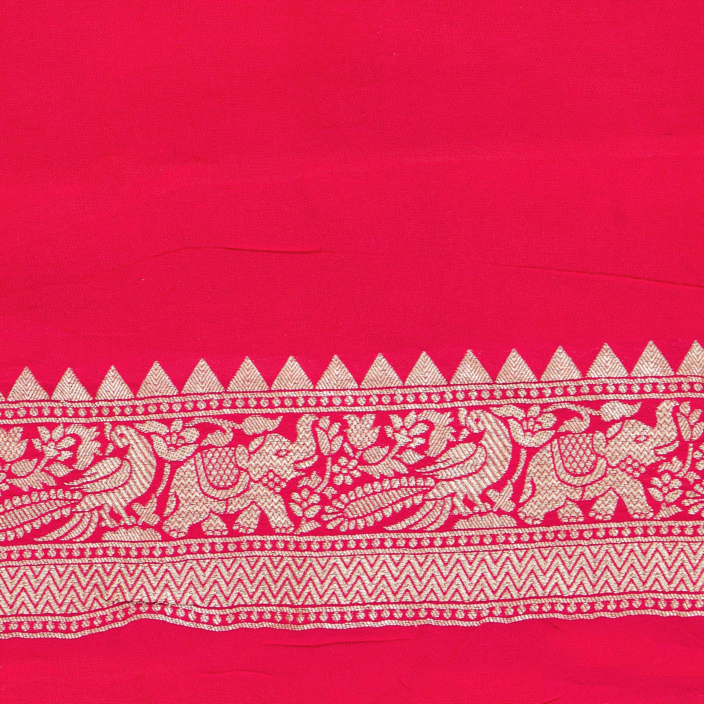 Pink Banarasi Silk Saree PB 306 - Banarasi Silk - Panjavarnam PB 306