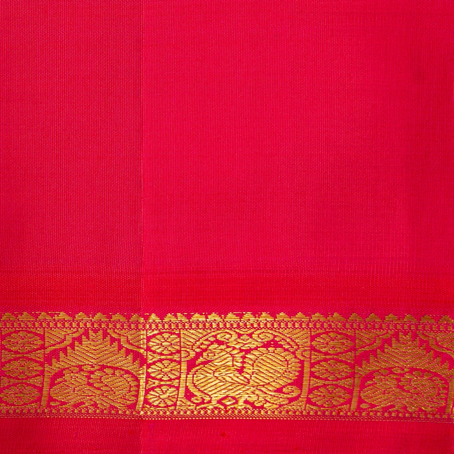 Blue And Pink Kanchipuram Silk Saree For Wedding Wear PV NYC 1849 - Silk Sari - Panjavarnam PV NYC 1849