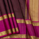 Brown And Pink Kanchipuram Silk Saree For Festive Wear PV NYC 1922