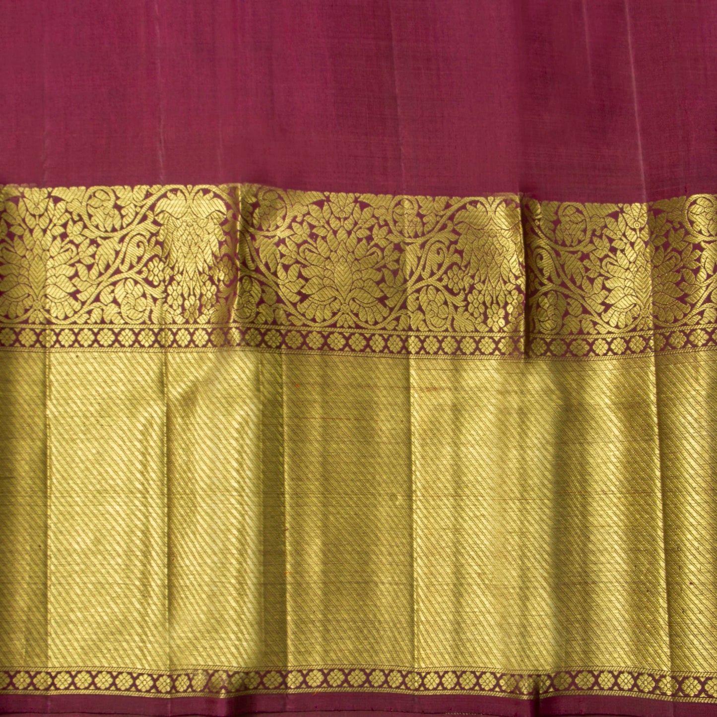 Manthulir Green And Maroon Kanchipuram Silk Saree For Wedding Wear PV NYC 1917 - Silk Sari - Panjavarnam PV NYC 1917