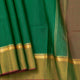 Green And Brown Kanchipuram Silk Saree For Festive Wear PV NYC 1886