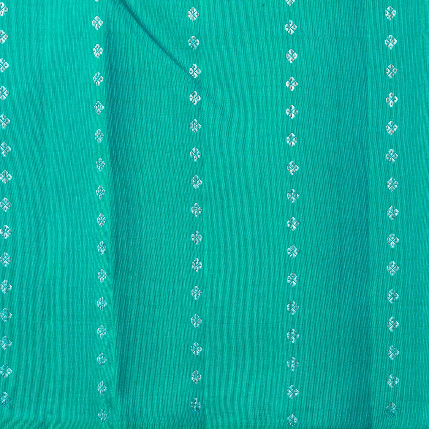 Yellow And Aqua Blue Kanchipuram Silk Saree For Festive Wear PV NYC 1834