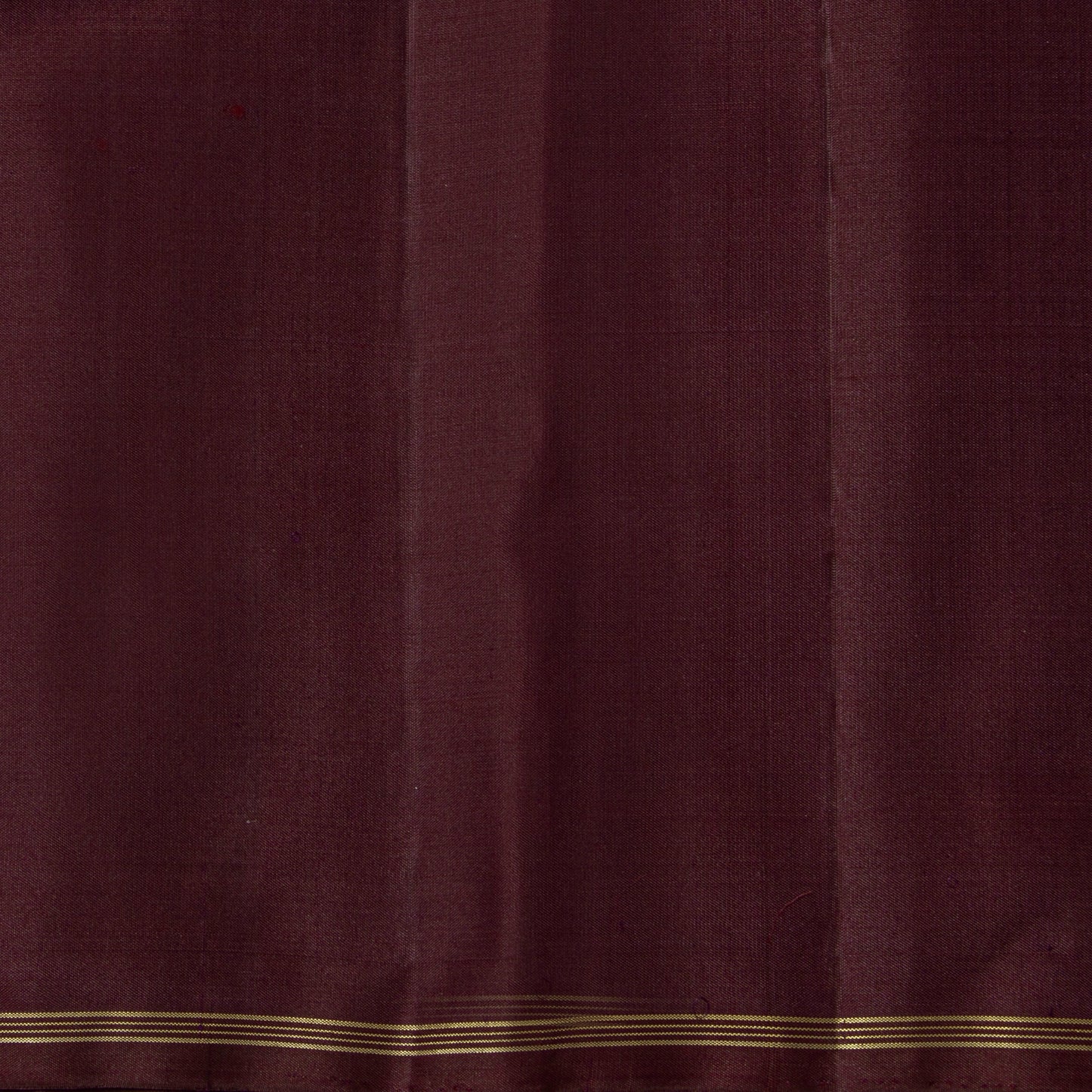 Brown Kanchipuram Silk Saree Borderless For Festive Wear PV 2064