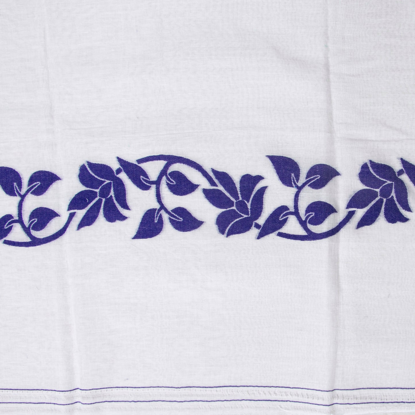 White Dhakai Jamdani Mulmul Silk Saree For Party Wear PV MJ 145