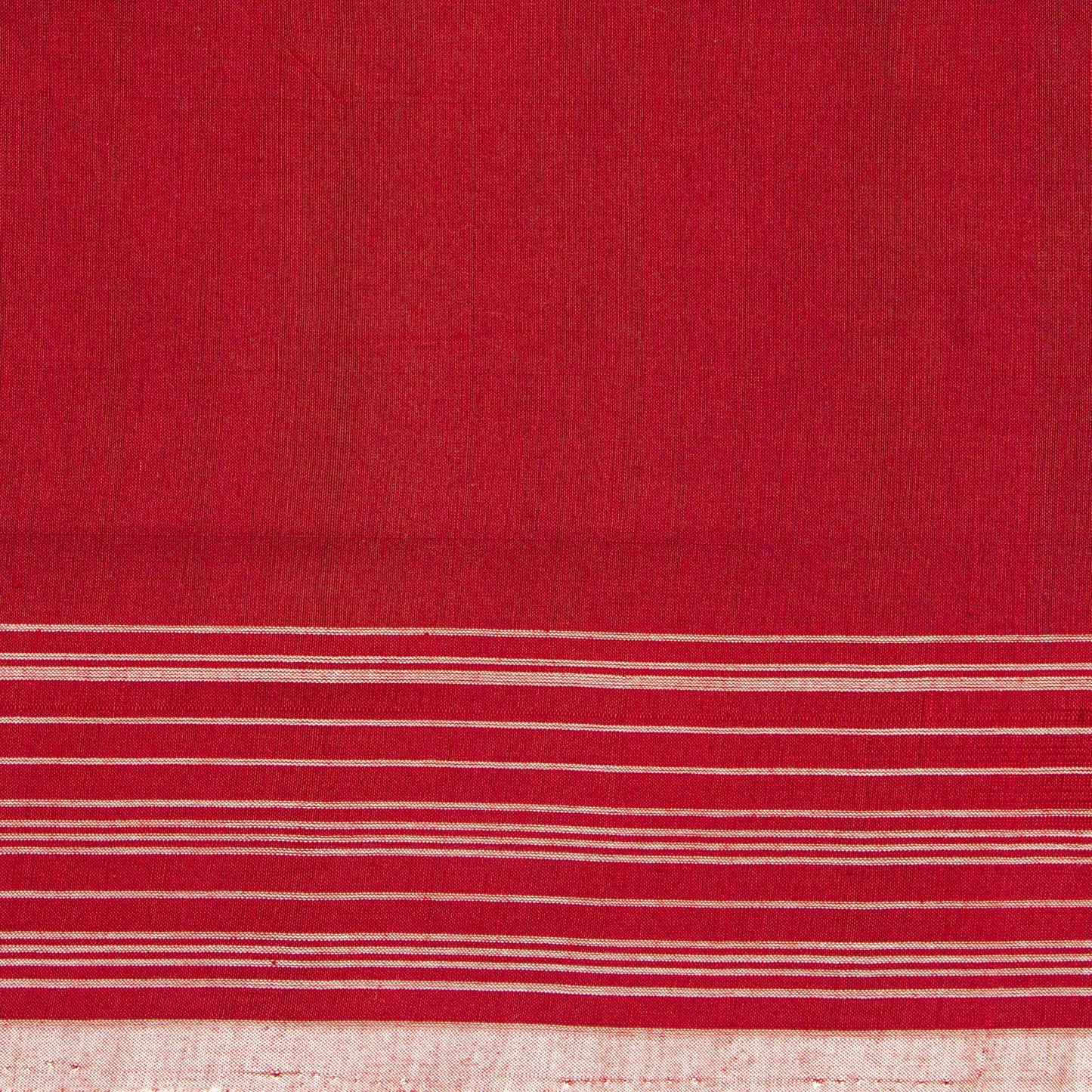 Green And Red Pochampally Ikkat Cotton Saree For Office Wear PV SC 233