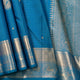 Blue Kanchipuram Silk Saree For Festive Wear PV MEN 300