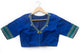 Blue Silkcotton Readymade Blouse PV BL 006