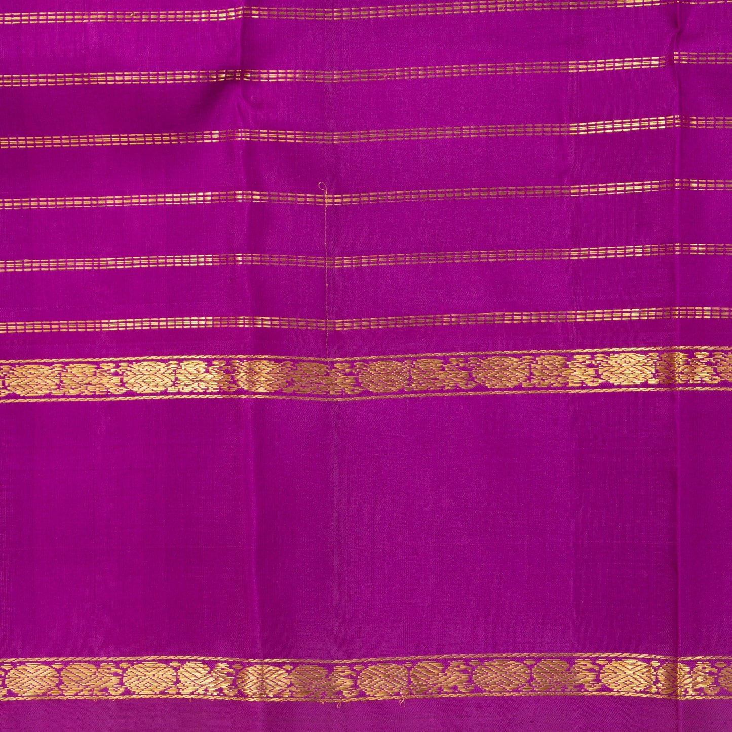 Bottle Green Kanchipuram Silk Saree With Contrast Blouse For Wedding Wear PV NYC 1292 - Silk Sari - Panjavarnam PV NYC 1292