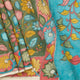 Green And Blue Kalamkari Bangalore Silk Saree With Zari Border Handpainted Organic Dyes For Office Wear PKBS 568