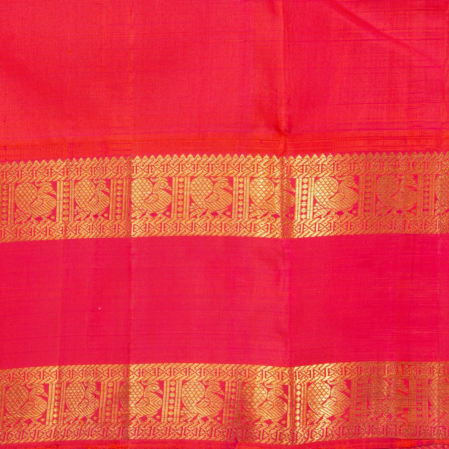 Green And Pink Kanchipuram Silk Saree For Festive Wear PV NYC 1281 - Silk Sari - Panjavarnam PV NYC 1281
