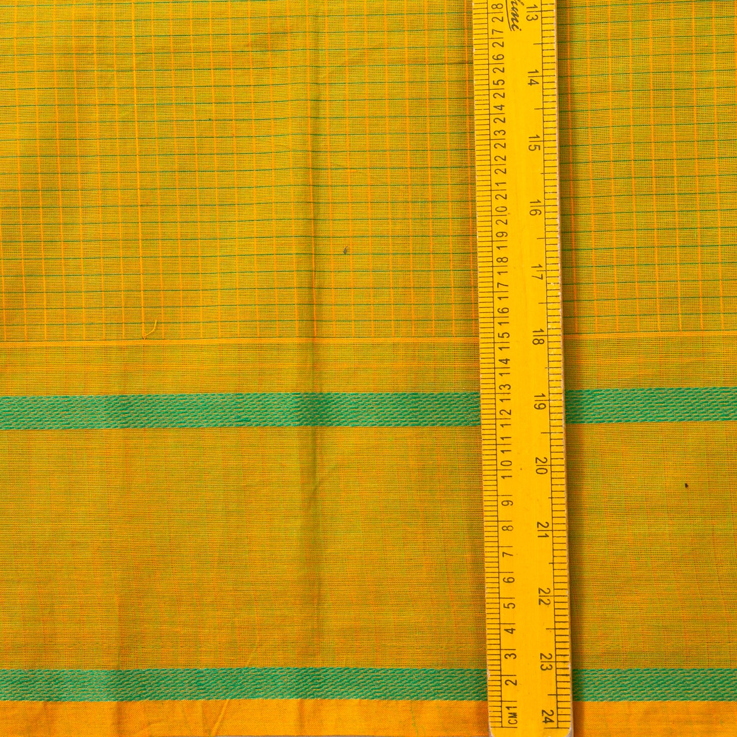 Green Kanchi Cotton Saree PV MM KC 108 - Cotton Saree - Panjavarnam PV MM KC 108