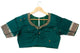 Green Silkcotton Readymade Blouse PV BL 157