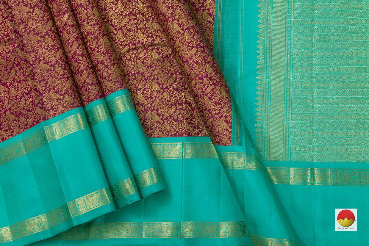 Kanchipuram silk saree deals wedding saree pu