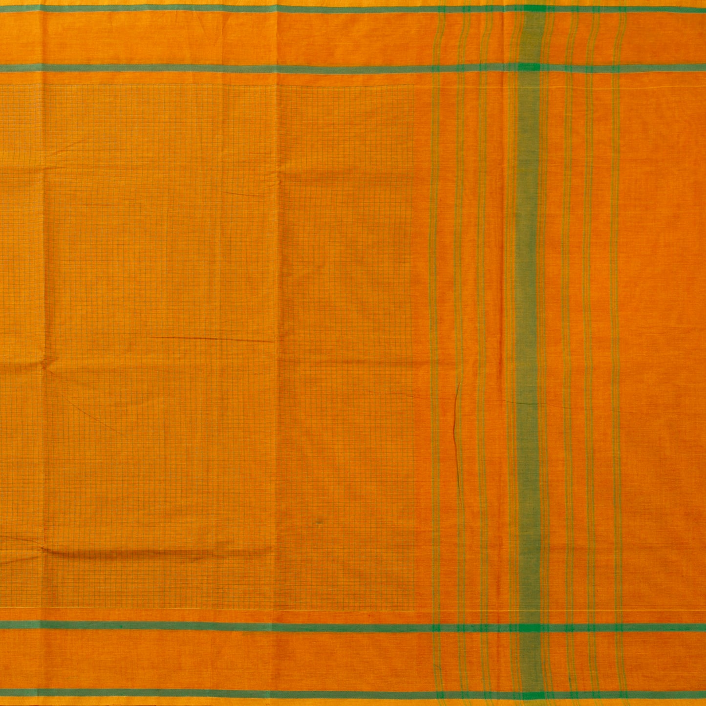 Mustard Kanchi Cotton Saree PV MM KC 111 - Cotton Saree - Panjavarnam PV MM KC 111