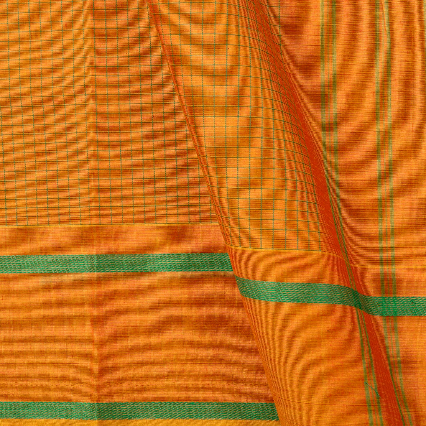 Mustard Kanchi Cotton Saree PV MM KC 111 - Cotton Saree - Panjavarnam PV MM KC 111