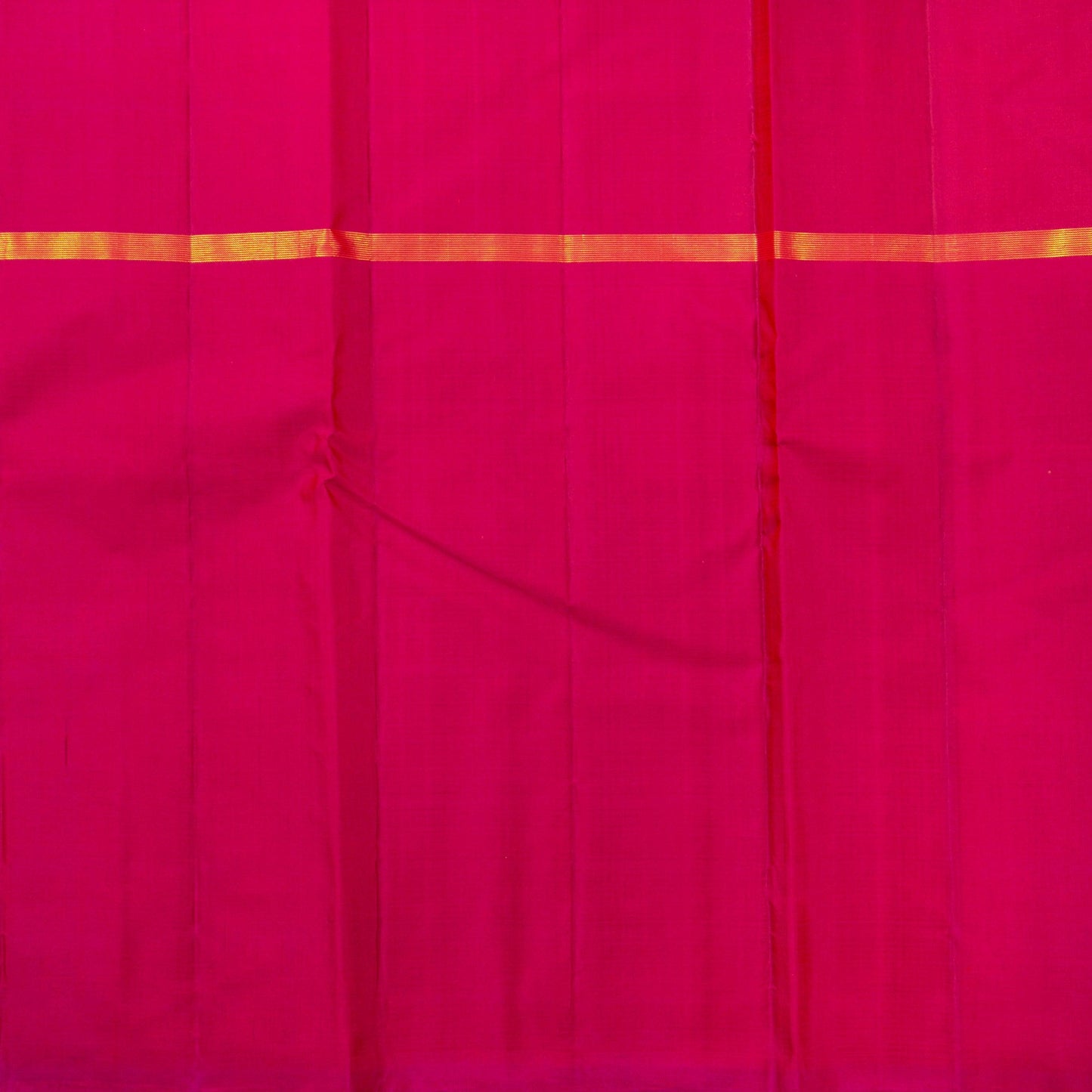 Orange, Pink And Mustard Mubbagam Kanchipuram Silk Saree For Festive Wear PV 2048 - Silk Sari - Panjavarnam PV 2048