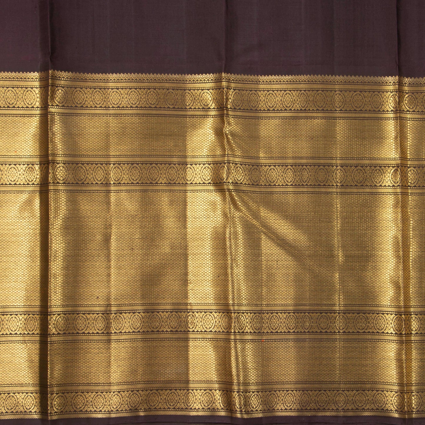 Pastel Pink And Brown Kanchipuram Silk Saree For Wedding Wear PV NYC 1357 - Silk Sari - Panjavarnam PV NYC 1357