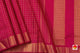 Pink 9 Yards Kanchipuram Silk Saree Handwoven Pure Silk Pure Zari For Wedding Wear PV NYC 759
