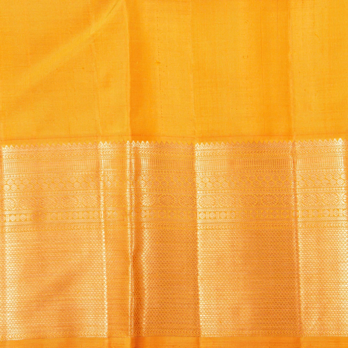 Pink And Mustard Kanchipuram Silk Saree For Wedding Wear PV NYC 1532 - Silk Sari - Panjavarnam PV NYC 1532