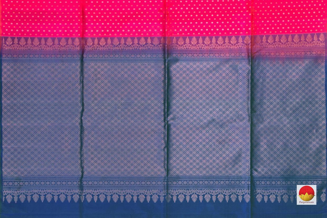 Pink Borderless Handwoven Soft Silk Saree Pure Silk For Festive Wear PV RSP 128 - Silk Sari - Panjavarnam PV RSP 128