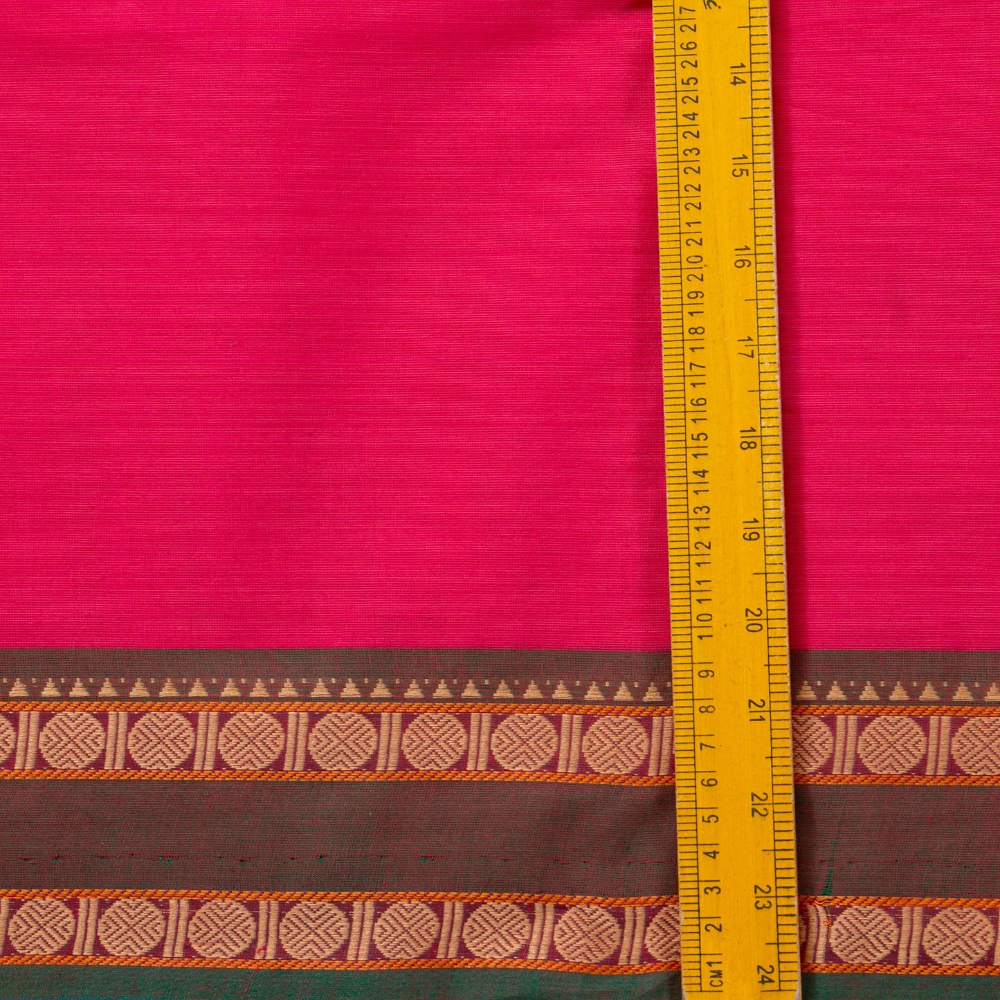 Pink Chettinad Cotton Saree PV SK CC 173 - Cotton Saree - Panjavarnam PV SK CC 173