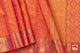 Pink Floral Jacquard Kanchipuram Silk Saree Handwoven Pure Silk Pure Zari For Wedding Wear PV NYC 742