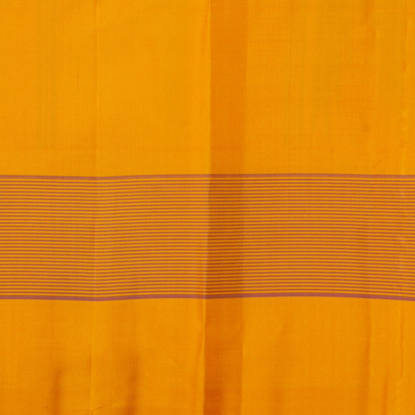 Purple And Mustard Temple Border Kanchipuram No Zari Silk Saree Light Weight For Festive Wear PV KNN 247 A - Silk Sari - Panjavarnam PV KNN 247 A