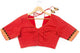 Red And Yellow Kanchi Cotton Readymade Blouse PV BL 163