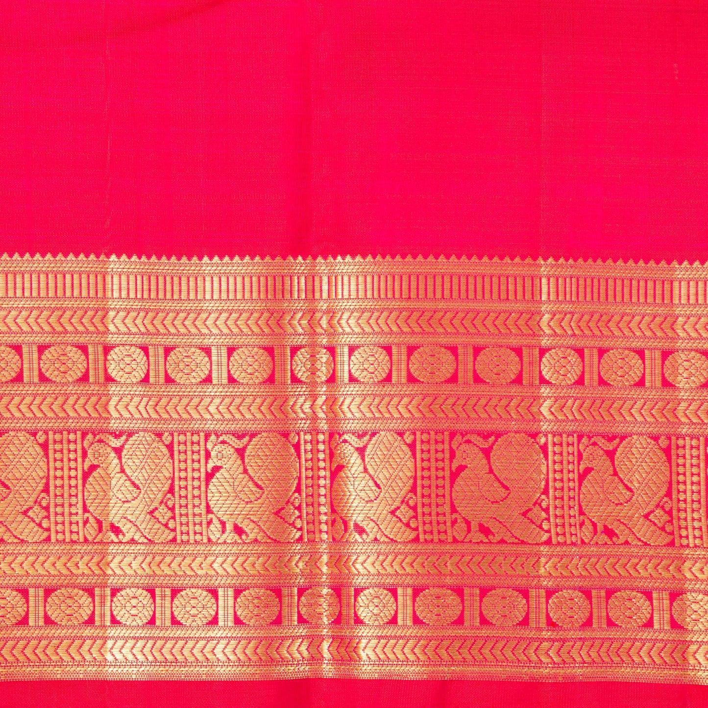 Turquoise Blue And Pink Kanchipuram Silk Saree For Wedding Wear PV NYC 1513 - Silk Sari - Panjavarnam PV NYC 1513