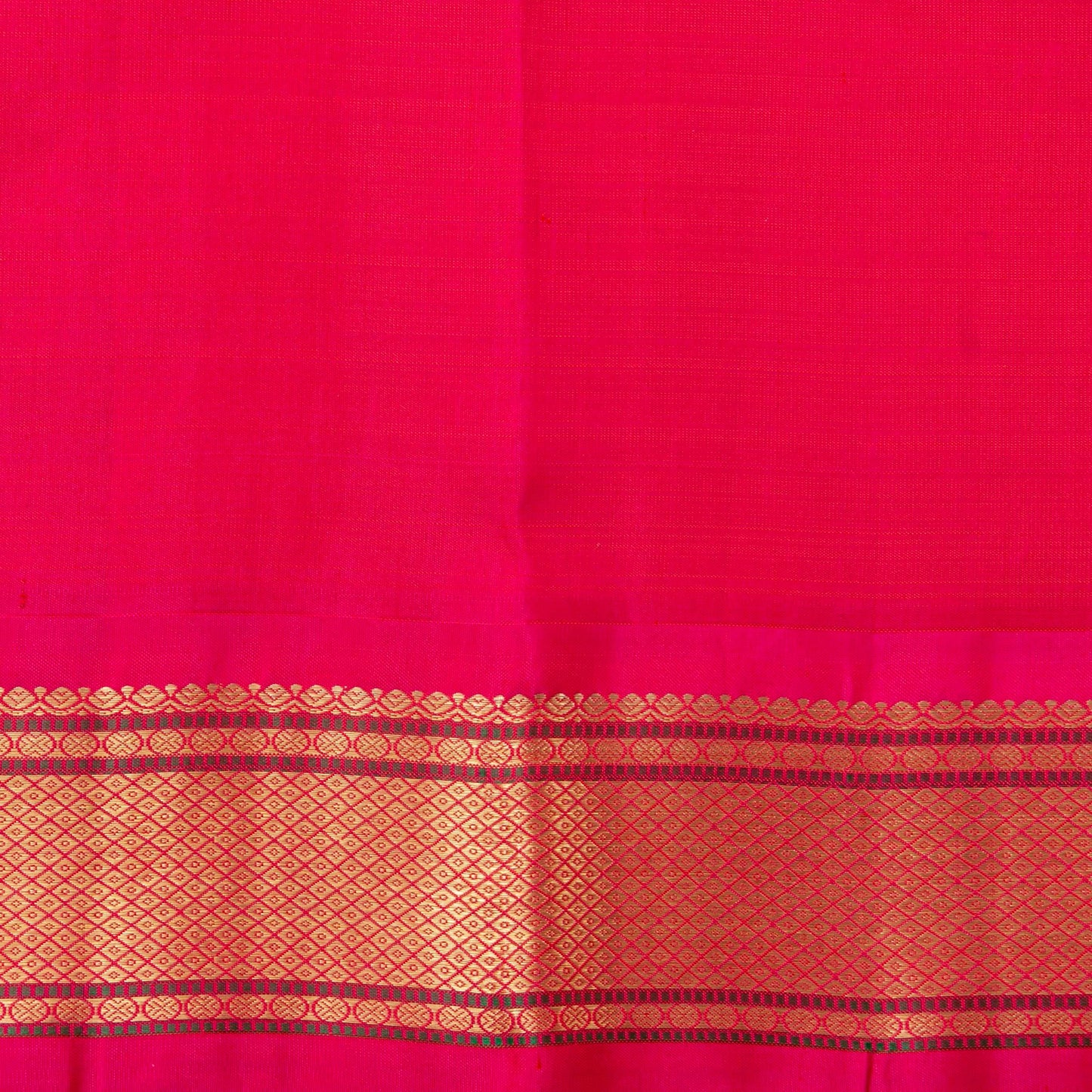 Yellow And Pink Kanchipuram Silk Saree For Wedding Wear PV NYC 1490 - Silk Sari - Panjavarnam PV NYC 1490