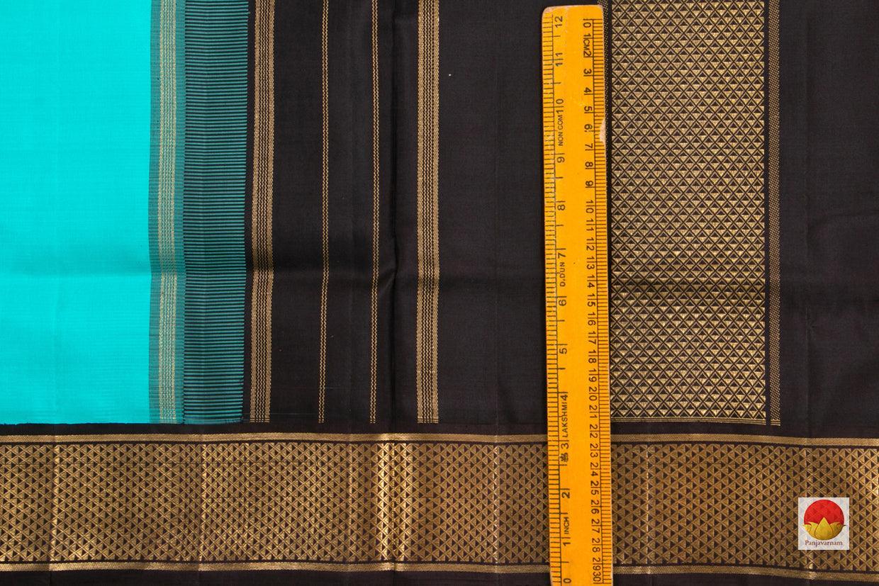 9 Yards - Kanchipuram Silk Saree - Handwoven Pure Silk - Pure Zari - PV NYC 30 - Saris & Lehengas - Panjavarnam PV NYC 30