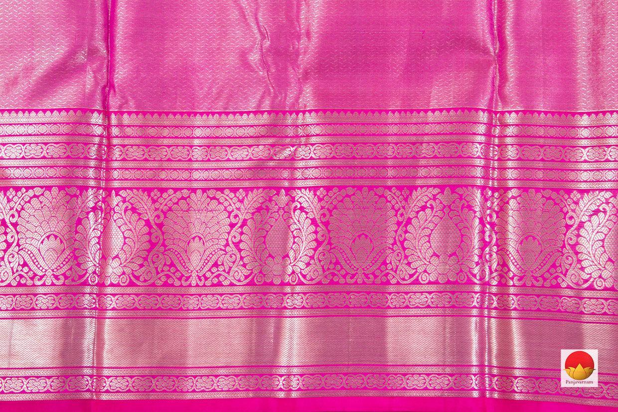 Beige Kanchipuram Tissue Silk Saree With Antique Zari Handwoven Pure Silk PV DA 05 - Dharmavaram Silk Saree - Panjavarnam PV DA 05