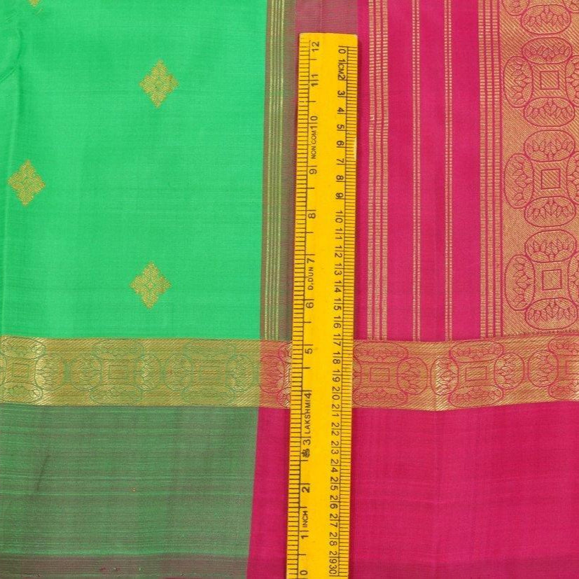Ganga Jamuna - Kanchipuram Silk Saree - Handwoven Pure Silk - Pure Zari - PV G 4154 - Silk Sari - Panjavarnam PV G 4154