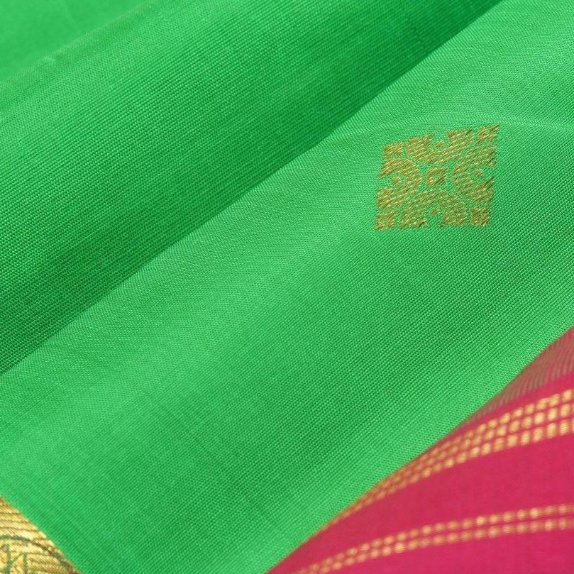 Ganga Jamuna - Kanchipuram Silk Saree - Handwoven Pure Silk - Pure Zari - PV G 4154 - Silk Sari - Panjavarnam PV G 4154