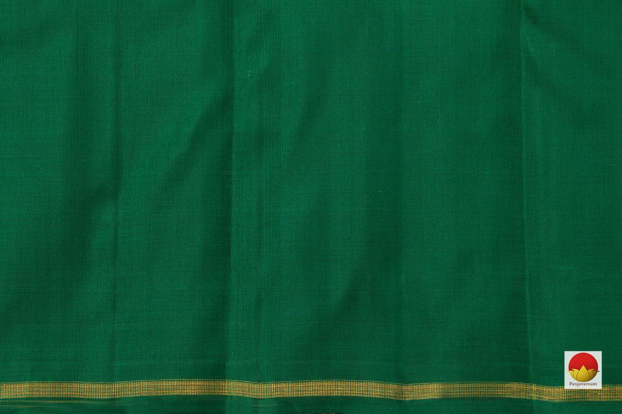 Pink Borderless Kanchipuram Silk Saree Handwoven Pure Silk Pure Zari For Festive Wear PV GTA 04 - Silk Sari - Panjavarnam PV GTA 04