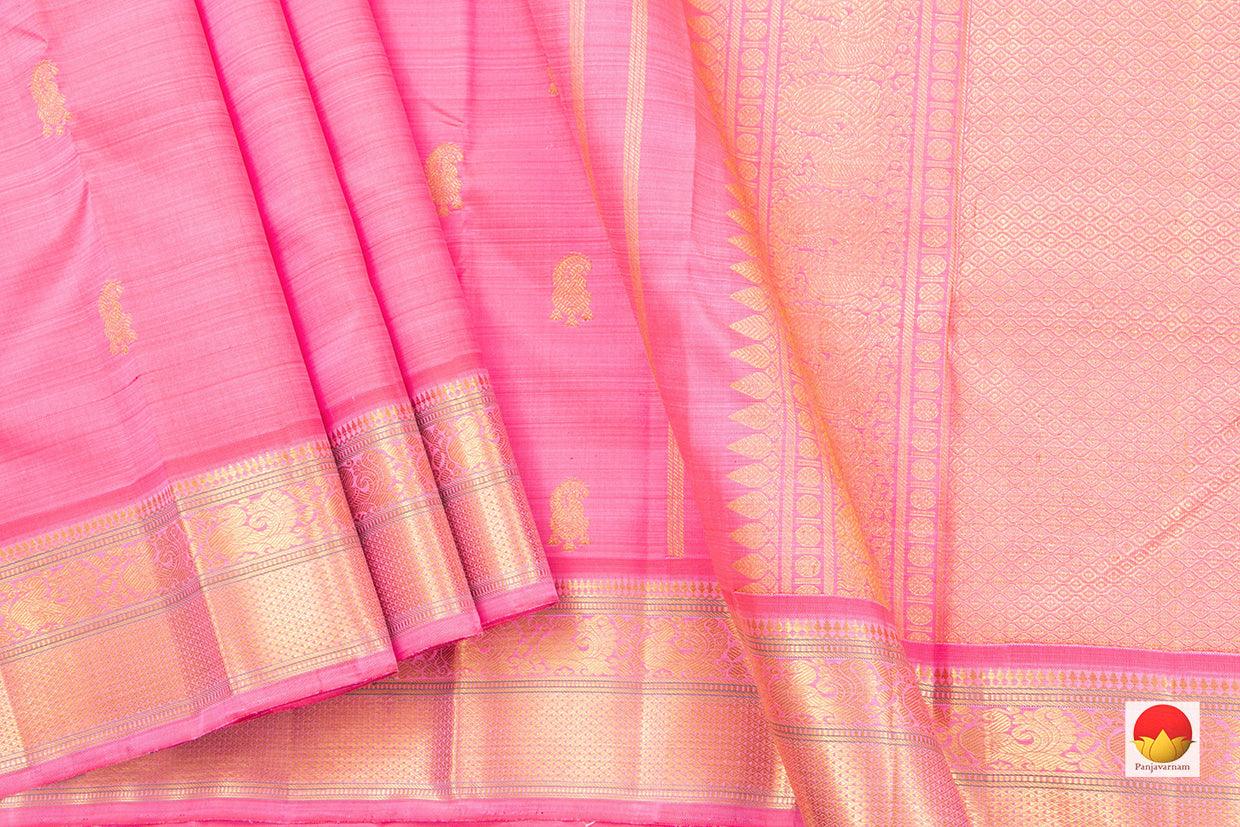 Buy Kanchipuram Small Border Silk Sarees Online - Panjavarnam