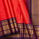 Pink And Purple Kanchipuram Silk Saree Vaira Oosi  For Wedding Wear PV J 878
