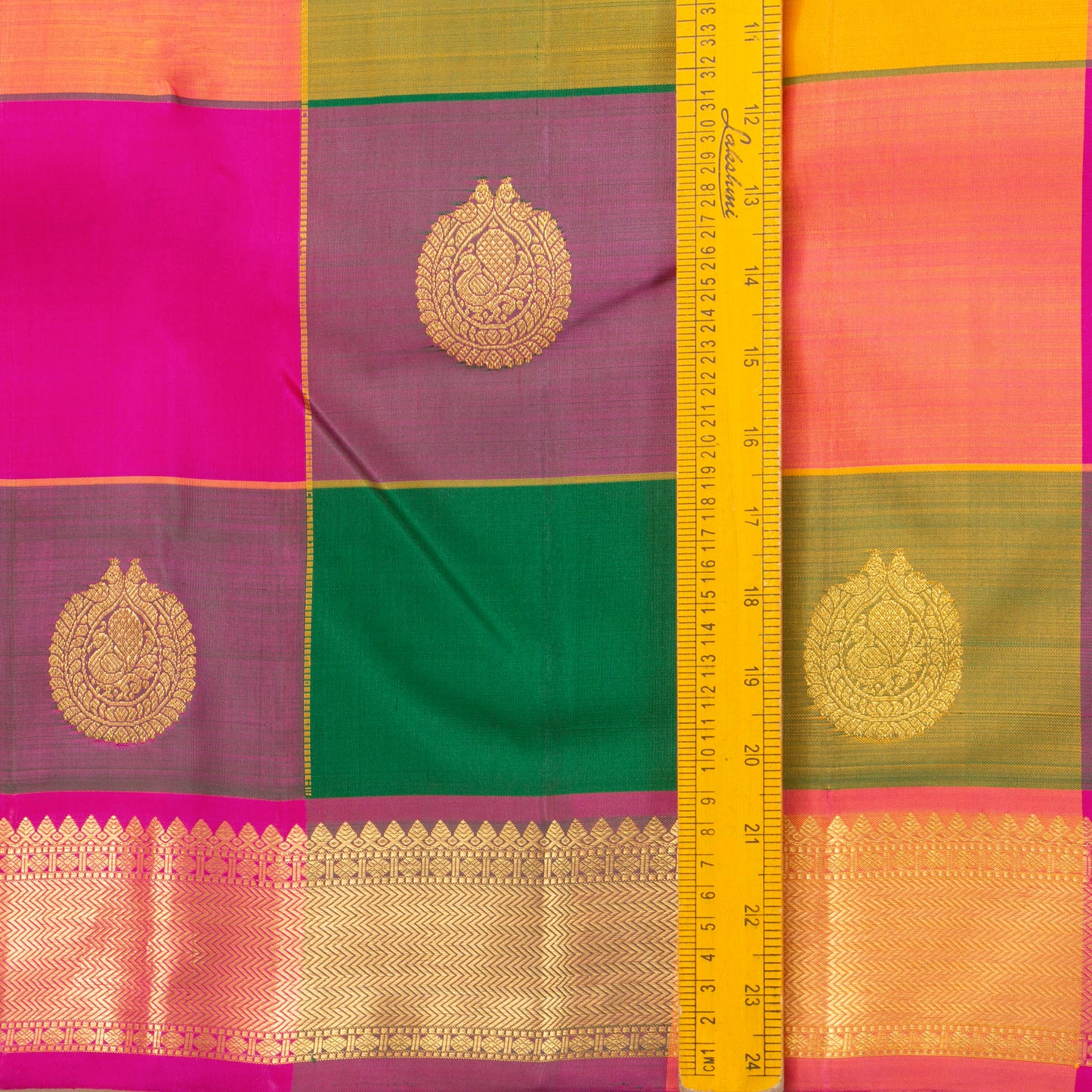 Paalum Pazhamum Kattam Kanchipuram Silk Saree For Festive Wear PV NYC 1419