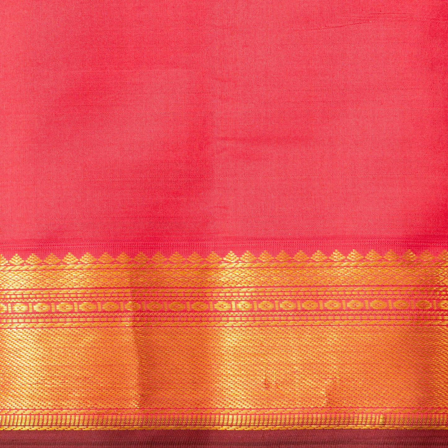 Royal Blue And Peach Kanchipuram Silk Saree For Wedding Wear PV MEN 177 - Silk Sari - Panjavarnam PV MEN 177