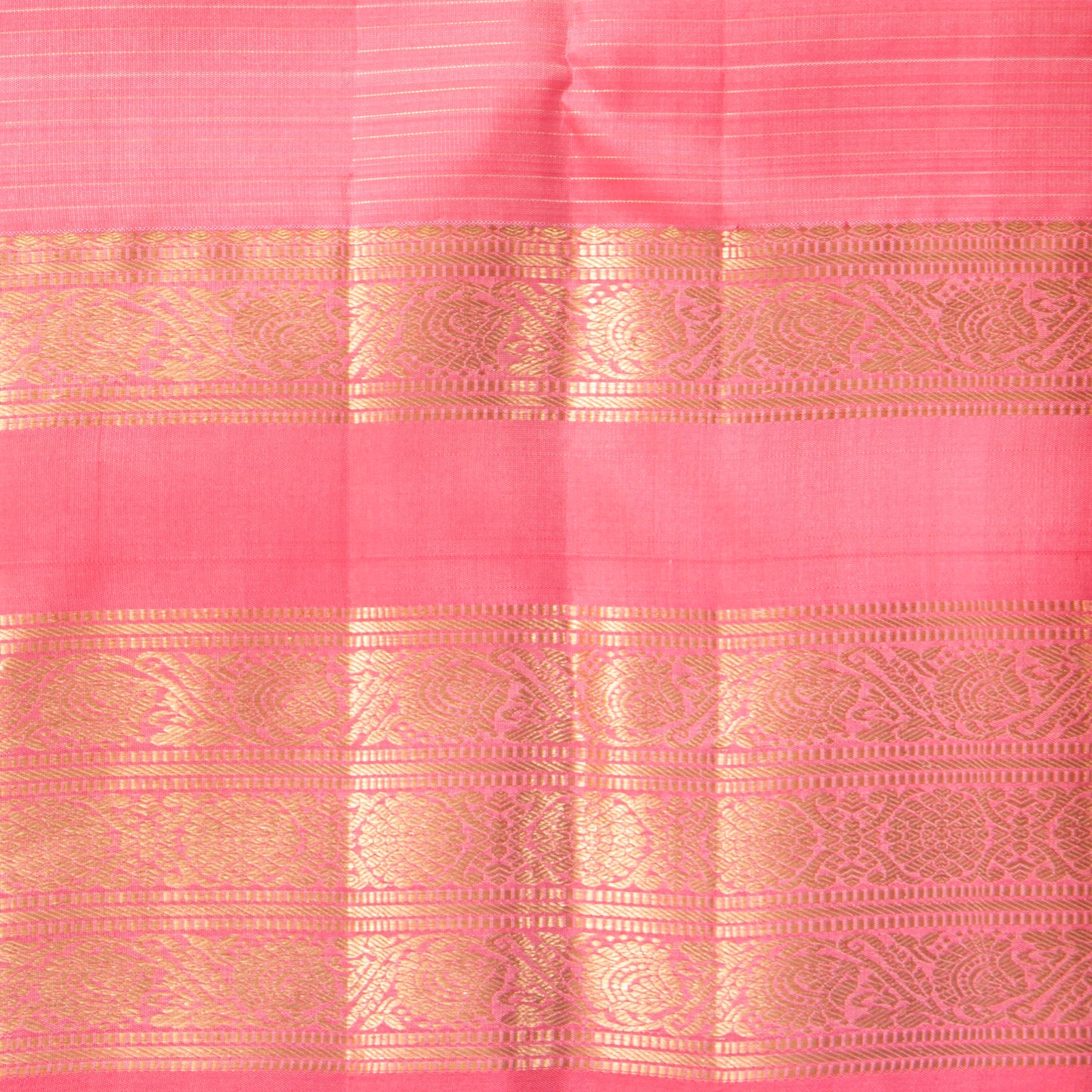 Pink Kanchipuram Silk Saree For Bridal Wear PV MEN 256