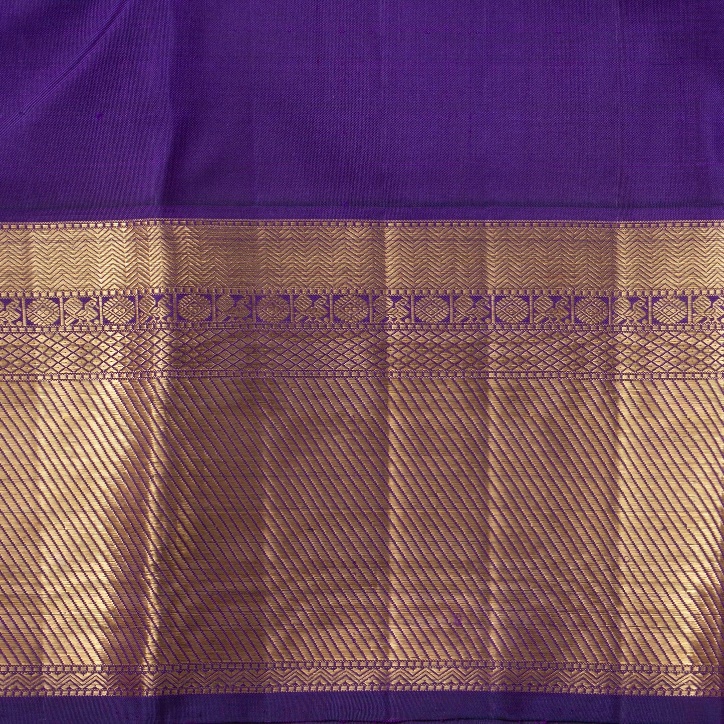 Pink And Violet Kanchipuram Silk Saree For Wedding Wear PV NYC 1284